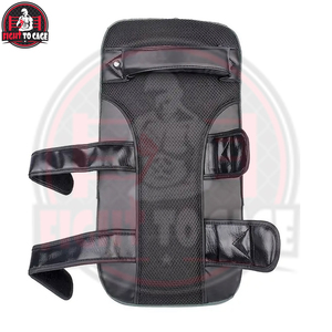 Green Black Leather PVC Boxing Kick <b>Shield</b> Premium Quality Impact Resistant Durable Boxing Target Martial Arts Training - Product Image 3