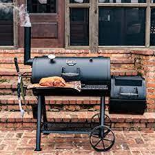 Oklahoma joe's Offset Highland moderno 5 posti in acciaio al carbonio in acciaio fumatore griglia pieghevole ferro per cucine casa campeggio - Product Image 3