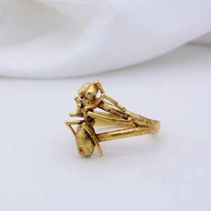 Vente en gros Meilleur anneau simple en laiton Spider Band Beau design Meilleur cadeau pour tout le monde pour les fiançailles ou le réglage de l'incrustation de fête - Product Image 4