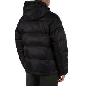Doudoune pour homme, manteau rembourré, Logo OEM, surdimensionné, noir, hiver - Product Image 3