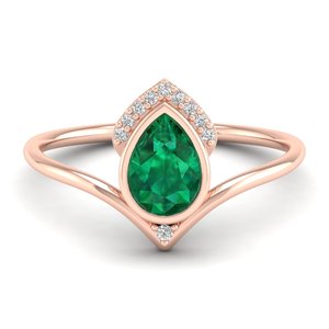 Reyes แหวนพลอยมรกตสีเงินสเตอร์ลิง925แนววินเทจแหวนทองเพชรโมอิสซาไนต์สำหรับผู้หญิง14K เครื่องประดับสำหรับเป็นของขวัญแต่งงาน - Product Image 2