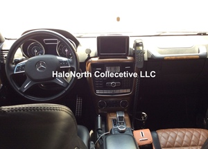 2013 Mercedes-BE NZ G63 AMG Wagon SUV ระยะทางต่ำสภาพดีเครื่องยนต์เทอร์โบอัตโนมัติหนังซ้าย R19สีเข้ม - Product Image 6