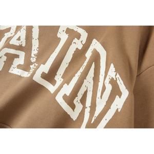 Venta al por mayor de alta calidad Saint Vanity 100% algodón letra impresa Simple Popular Casual Oversize hombres sudaderas con capucha y sudaderas - Product Image 5