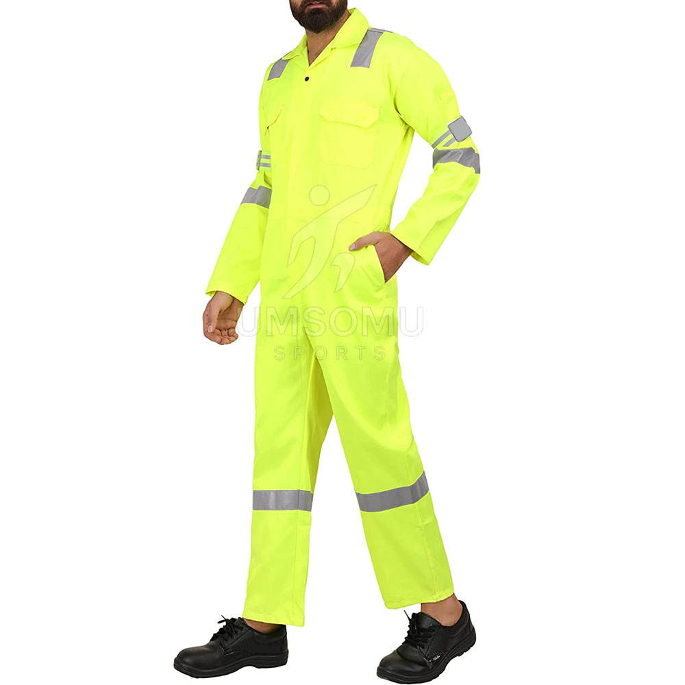 Best Selling Best Quality Yellow Work Uniforms Safety Comfort