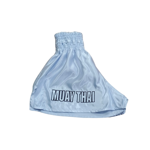 Pantalones cortos de Muay Thai de satén ligeros de primera calidad para hombres, bañadores de Kickboxing de ajuste cómodo, logotipo personalizado, ropa de entrenamiento de artes marciales MMA - Product Image 3