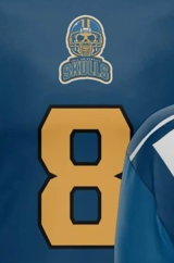 Maillot de football américain pour équipe de jeunes en gros, logo brodé personnalisé, maillot de football américain - Product Image 4