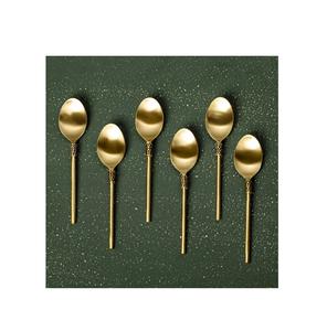 Ensemble de cuillères en laiton de qualité supérieure pour la maison, l'hôtel, la cuisine et la table, vaisselle, cuillère, utilisation en fête, emballage personnalisé, vente en gros - Product Image 2