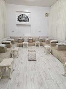 Sofá estilo Majlis árabe, diseño clásico, elegante conjunto para sala de estar, asientos de esquina de lujo, diseño que ahorra espacio - Product Image 2