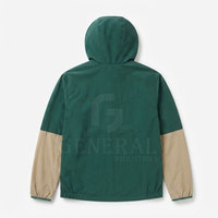 Veste coupe-vent légère réversible avec capuche et fermeture éclair sur le devant, idéale pour les sports de plein air, la course à pied, le cyclisme, la randonnée, les voyages d'hiver