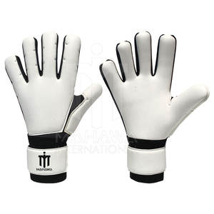 Gants de gardien de but de haute qualité OEM, cuir, antidérapants, imperméables, fermeture à scratch, unisexe, best-seller, vente chaude à bas prix - Product Image 1