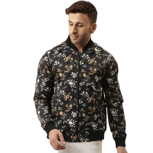 Chaquetas de bombardero de alta calidad para hombre, logotipo impreso personalizado, Etiqueta Privada, ropa de invierno, chaqueta de bombardero personalizable OEM para hombre - Product Image 1