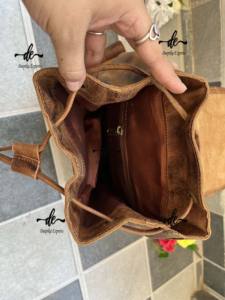 Crunch Leather <b>Backpack</b> Stylish <b>Multi</b> Uses Bags New Design Pocket <b>Multi</b> Uses <b>Backpack</b> Wholesale Bulk Product - Product Image 6