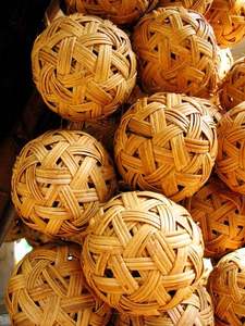 Bola de ratán colorida, decoración decorativa para fiestas, bodas, accesorios de aromaterapia, bolas de ratán en Vietnam - Product Image 3