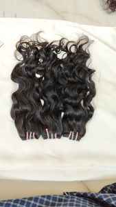 Extensiones de cabello humano sin procesar indio de alta calidad Embalaje personalizado disponible para Drop Shipping Jerry Hair Exports - Product Image 3