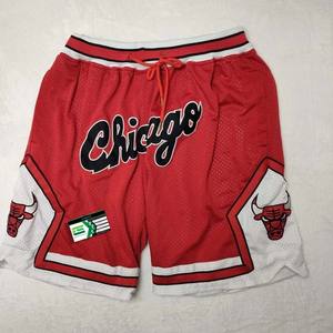 Pantalones Cortos de Baloncesto Americanos de Malla para Hombre, Precio de Fábrica, 100% Poliéster, Logotipo Personalizado, Sublimación Impresa - Product Image 4