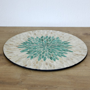 Decoración de pared de perla Madre, arte de pared para sala de estar, conchas marinas, arte de pared, novedad - Product Image 5