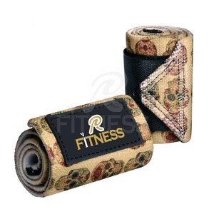 Sangles de soutien unisexes en néoprène pour poignets, taille personnalisable, bracelet de gym, musculation, sécurité sportive, enveloppement de fitness, logo personnalisé - Product Image 2