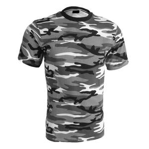 Camisetas de Camuflaje de Color Sólido 100% Algodón de Calidad Premium 2026, Transpirables, Cuello Redondo, Corte Clásico para Gimnasio, Venta al Por Mayor - Product Image 5