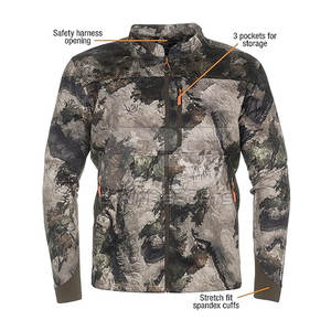 Vestes de chasse de camouflage d'approvisionnement d'usine Logo personnalisé OEM ODM Service Fabricant professionnel de veste de chasse - Product Image 4
