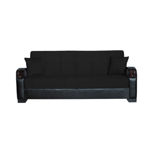 Ensemble de canapé-lit en tissu trois places, luxe moderne, mobilier de luxe moderne avec coussin de rangement pour appartement, utilisation en centre commercial, pour salon - Product Image 3