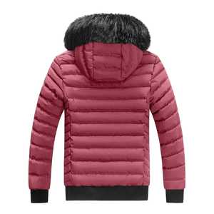 Veste d'hiver à la mode pour hommes de nouveau style-manteau en peluche à capuche chaud, coutures en coton épais, vêtements d'extérieur décontractés, de haute qualité - Product Image 2