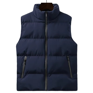 Gilets pour hommes, col montant confortable, sans manches, Ryan Pro Gear, gilet matelassé de haute qualité, prix de gros - Product Image 5