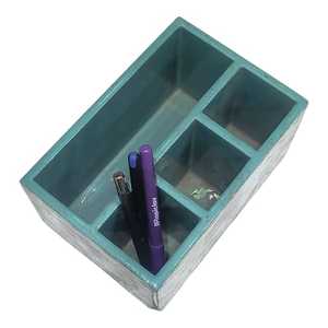 Support à couverts en bois écologique, parfait pour ranger et exposer les ustensiles sur les comptoirs de cuisine ou les tables de buffet à vendre - Product Image 5