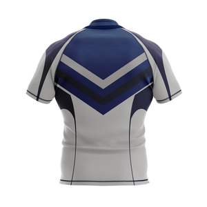 Acheter OEM ODM Style Vintage Rugby Jersey Design Personnalisé Couleur Coton Demi Manches Sublimé Rugby Maillots - Product Image 2