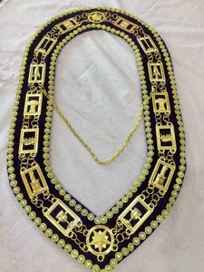 Regalia Delantal OES Eastern Star Masonic Regalia Collar de cadena Masonic Regalia O.E.S Eastern Star Collar - Product Image 6