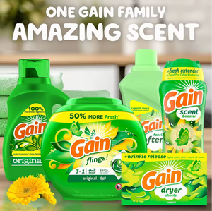Proveedor Original de EE. UU. del Detergente Líquido para Ropa Gain + Aroma Boost, 61 Cargas |   88 onzas líquidas de un proveedor genuino - Product Image 4