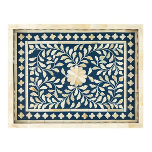 Bandeja decorativa de estilo creativo hecha a mano, bandeja de nácar, artículos de cocina para el hogar, bandeja de mesa de comedor, bandeja decorativa de Mesa de la mejor calidad - Product Image 6