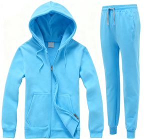 Conjunto Deportivo Personalizado con Logotipo para Hombre, 2 en 1, 100% Algodón Transpirable, Lavado Ácido, Sudadera con Capucha y Pantalones Deportivos - Product Image 3