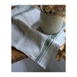 Serviettes de cuisine carrées personnalisées 100 % coton à rayures sur le thème du golf, écologiques, lavables en machine, séchage rapide, absorbantes - Product Image 3