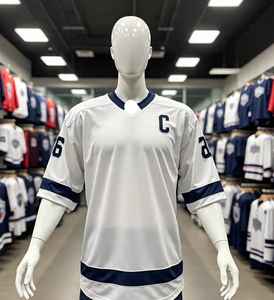 Camisetas de hockey sobre hielo al por mayor camisetas de hockey sobre hielo sublimación baratas de alta calidad uniformes jerseys de sublimación de hockey de manga larga 2025 - Product Image 3