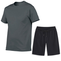 Nouvel ensemble de survêtement d'été personnalisé respirant imprimé 2 pièces (chemise et short) pour hommes OEM