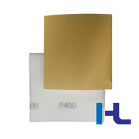 Rouleau de papier abrasif en éponge perforée flexible OEM, résistant à l'eau, P220, oxyde d'aluminium, pour ponçage humide et sec, pour l'automobile