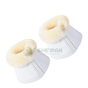 ระฆังรองเท้าม้าป้องกันทำจากหนัง PU กันน้ำและตุ๊กตาโพลีเอสเตอร์ที่ออกแบบมาสำหรับการฝึกขับขี่ทุกวัน - Product Image 3