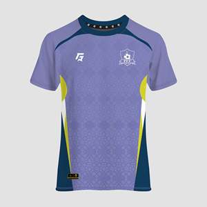 PFF 2025 for Purple Polyester <b>Soccer</b> Goalkeeper Shirt Printed XL Sports Wear Number Pattern - Product Image 1