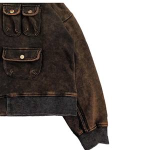 Wholesale 500gsm 100% Cotton Fleece Hoodie for Men Winter Season Embroidered Logo & 3D Pattern Embossed Printing - Product Image 6