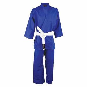 ชุดเทควันโดคุณภาพดีที่สุด ผ้าฝ้าย 100% ระบายอากาศได้ดี แห้งเร็ว พร้อมโลโก้ด้านหน้าแบบกำหนดเองสำหรับผู้ใหญ่ - ชุดศิลปะการต่อสู้ที่ทนทาน - Product Image 1