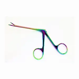 Top Quality Rainbow Color Nasal Forceps Professional Ear Alligators Forceps ENT Ear Nose Surgery Forceps