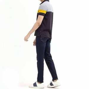 Chemises polo pour hommes de haute qualité, taille plus, coupe ajustée, manches courtes, tendance - Product Image 4