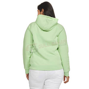 เสื้อฮู้ดของผู้หญิงแห้งเร็วและสบายสำหรับฤดูใบไม้ร่วง/ฤดูหนาวพร้อมโลโก้ด้านหน้าและปกเสื้อมีฮู้ดดีไซน์ล่าสุด - Product Image 5