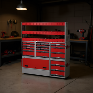 Surtido de matrices para gabinetes de herramientas de lado izquierdo para organización y almacenamiento de herramientas, producto USAG - Product Image 3