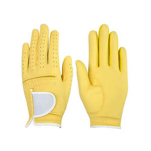 Gants de sport complets avec logo personnalisé en cuir respirant et portable pour l'équitation Gants de polo équestre imperméables - Product Image 1