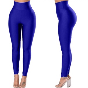 Leggings de compression extensibles en tricot taille haute pour femmes - Respirant, séchage rapide, antibactérien, respectueux de l'environnement, leggings de yoga et de fitness - Product Image 5