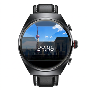 Montre connectée « Quand il fait pluie » avec écran IPS de 1,53 pouce, NFC, moniteur de fréquence cardiaque, bracelet en cuir, tracker d'activité unisexe - Product Image 5