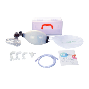 Resucitador Manual de silicona de PVC con certificación CE, accesorios para equipos respiratorios, bolsa <span class=keywords><strong>Ambu</strong></span> para adultos y niños - Product Image 1