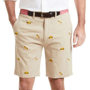 Pantalones cortos bordados para hombre a la moda al aire libre superventas listos para enviar/ropa informal pantalones cortos bordados para hombre de talla adulta - Product Image 1