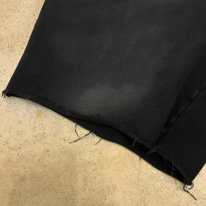 Fabricante ácido lavado Vintage hombres pantalones cortos Streetwear estilo 100% algodón pantalones cortos para hombres Jogger - Product Image 3